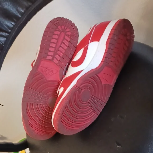 Nike University Red Dunk Low Sneakers - Picture 2 of 2